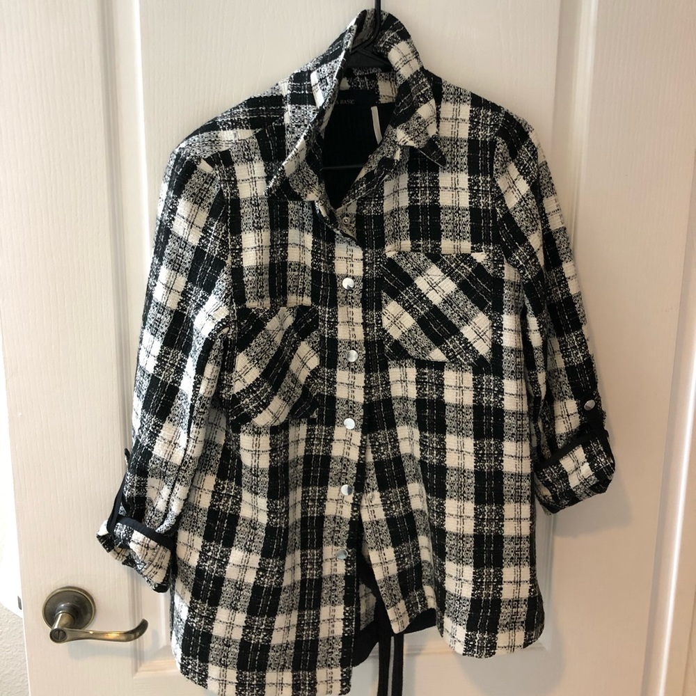Zara checkered Jacket